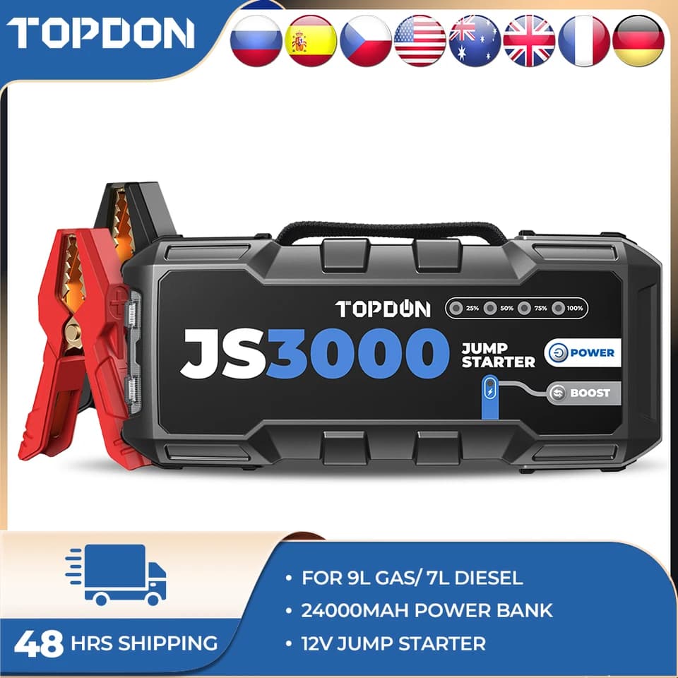 Premium Portable Power Bank | 12V | 24000Mah - Thumbnail 2