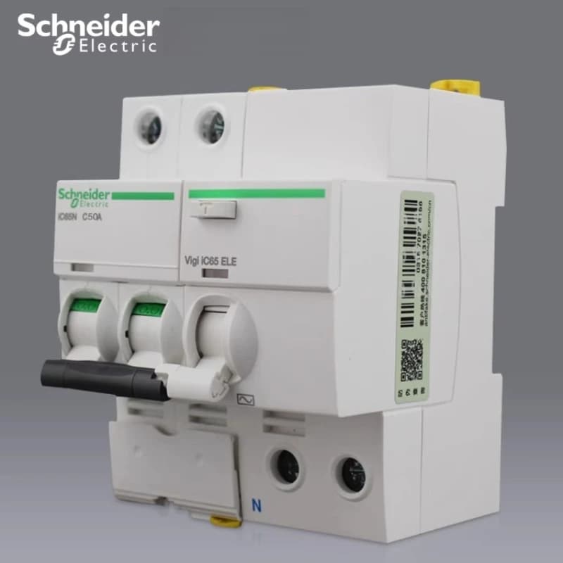 Schneider Electric A9 iC65N Miniature Circuit Breaker | 1P-4P 6-80A | Safe Power Supply - Thumbnail 5