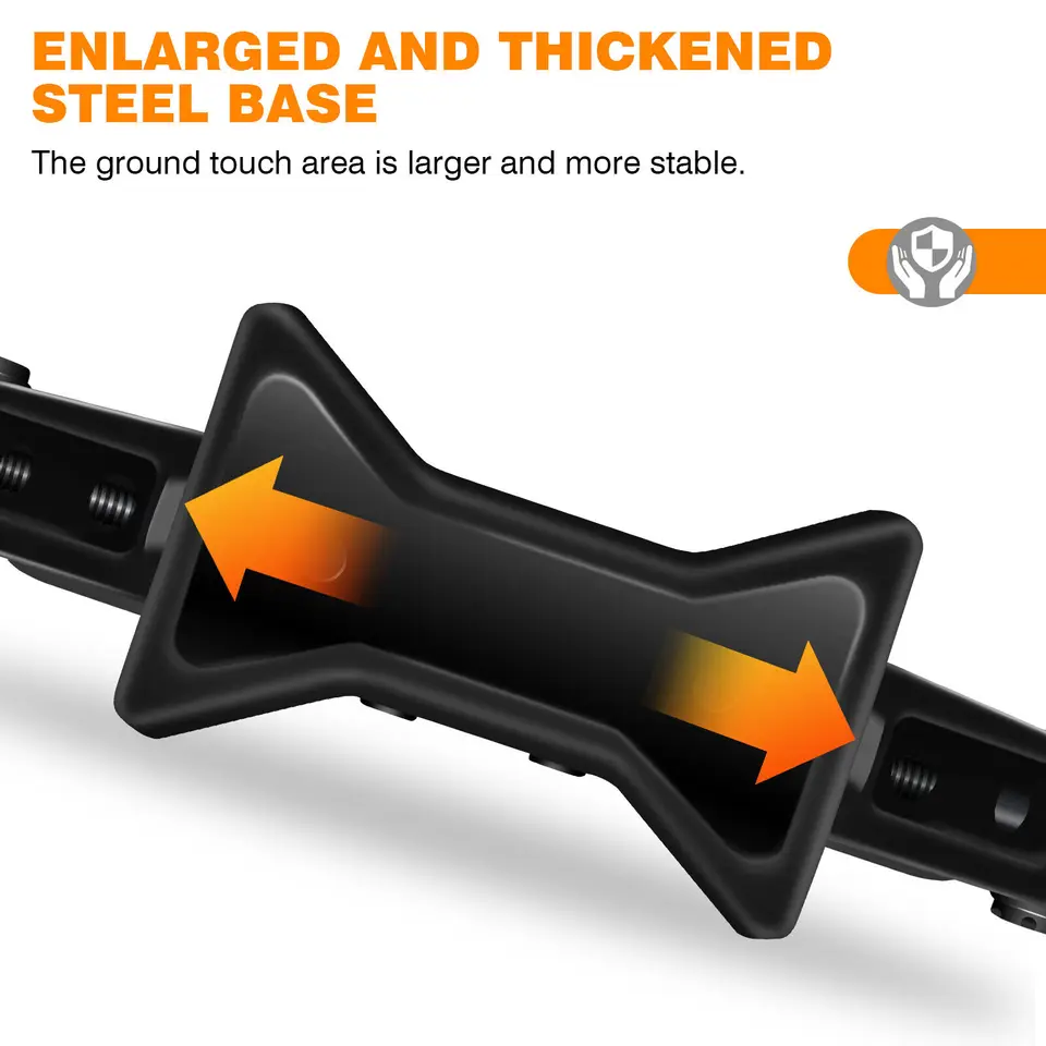 2 Ton Scissor Jack | 11-39cm Lift Range | Carbon Steel for Tyre Repair - Thumbnail 5