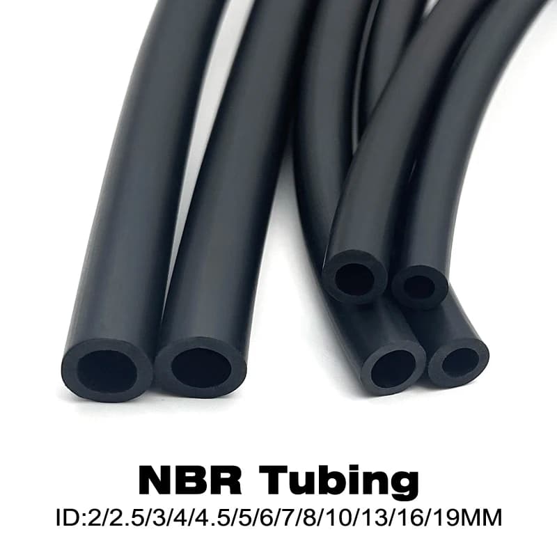 Nitrile Washing Machine Hose | Oil/Wear Resistant Flexible Tubing | 2-25mm ID - Thumbnail 2