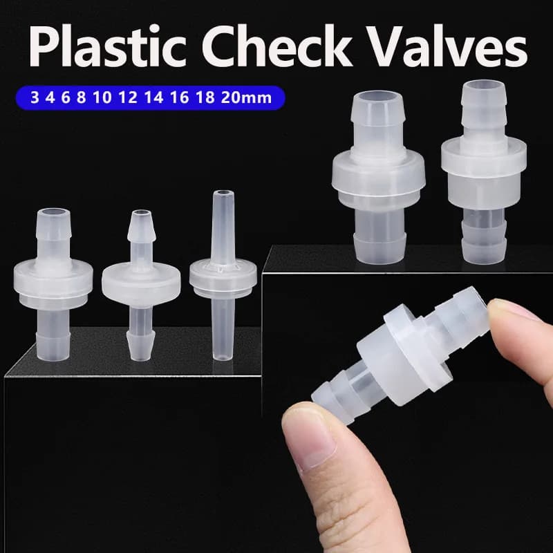 gate valve valves | Plastic One-Way Flow | 3mm to 12mm Pagoda Fitting - Thumbnail 3