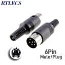 6Pin Male Plug