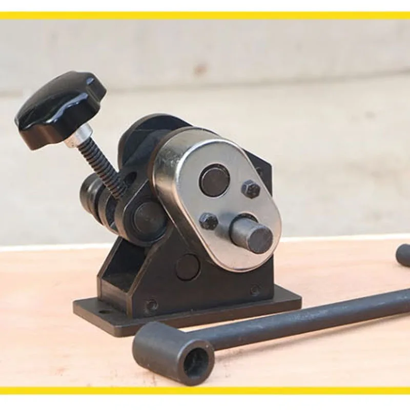 3-Roll Manual Bending Machine | 32mm Pipe & Plate Bender | Gear-Driven Precision Tool - Image 1