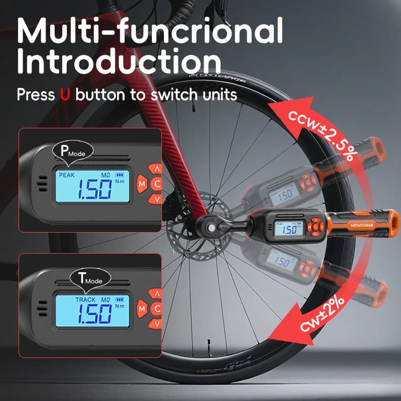 Spark Plug Torque Wrench | 1.5-340N.m | Digital Buzzer & LED - Thumbnail 3