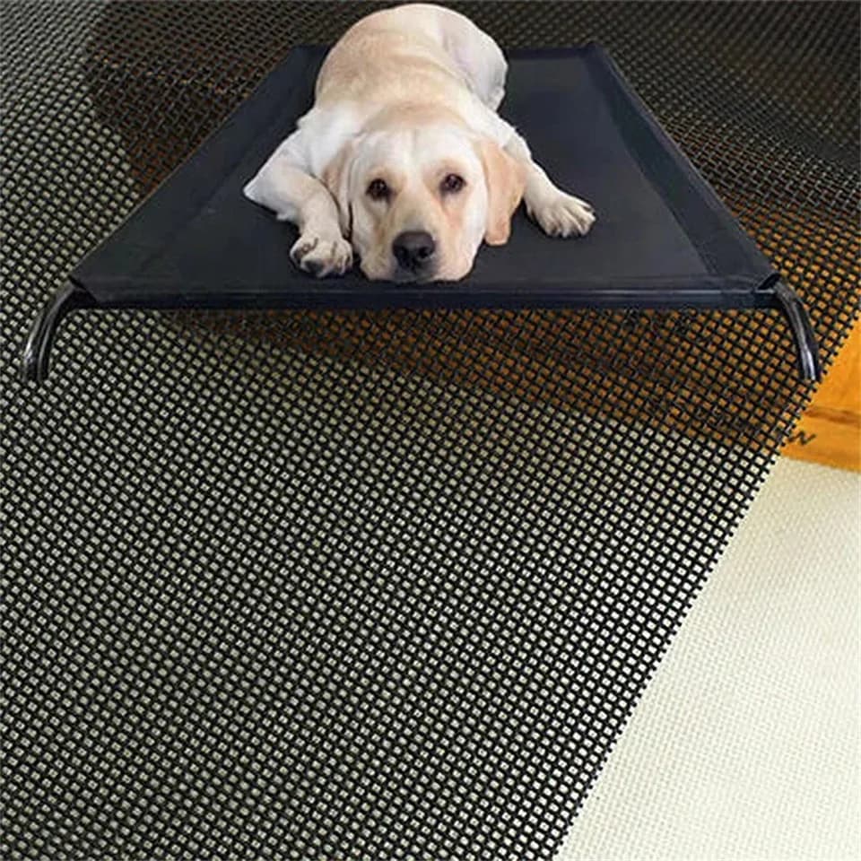 Waterproof Mesh Fabric | Durable PVC Teslin | DIY Outdoor Furniture & Pet Beds - Thumbnail 4
