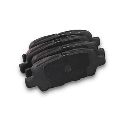 THREEON ceramic rear brake pads for Nissan Murano, Infiniti FX35, Q50, and Renault Koleos, ensuring reliable stopping power.