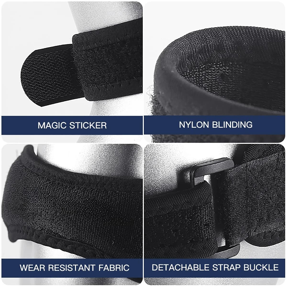 Professional-Grade Knee Pads | High-Strength EVA & Comfort Gel | Adjustable Support for Industrial Work - Thumbnail 5