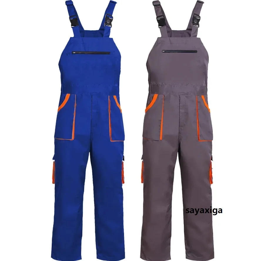Men's Bib Overalls | Durable Workwear | Multi-Pocket Design - Thumbnail 2
