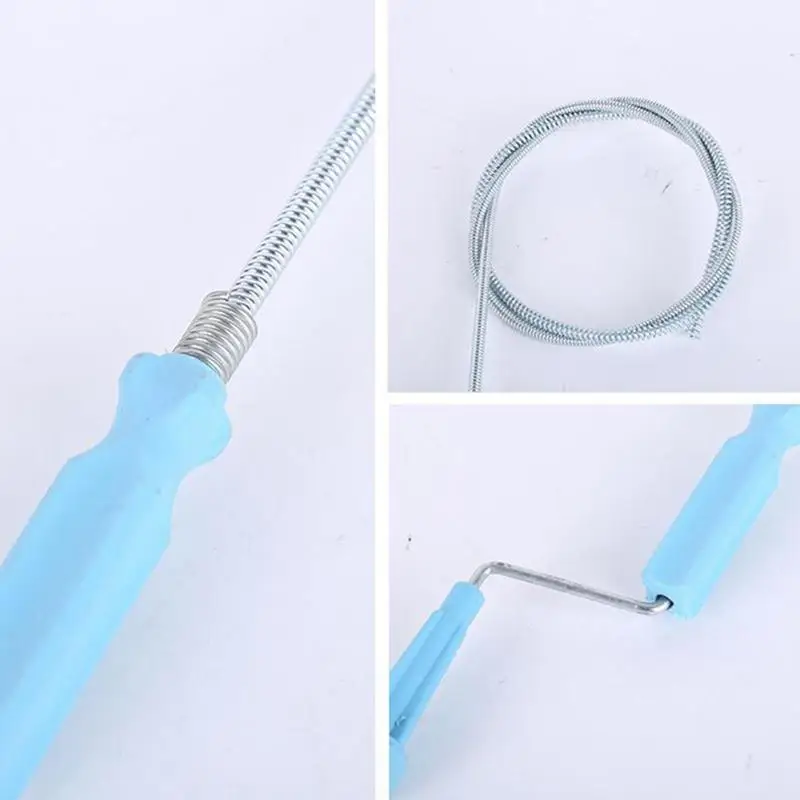 Drain Snake | Flexible Metal Spring | Sink & Sewer Clog Remover - Thumbnail 5