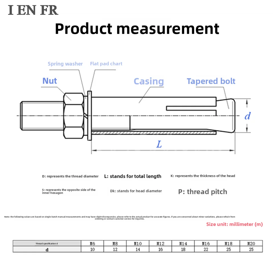 M6-M12 Stainless Steel Ground Anchor Bolt | Hex Head Expansion | Concrete Fixings - Thumbnail 7