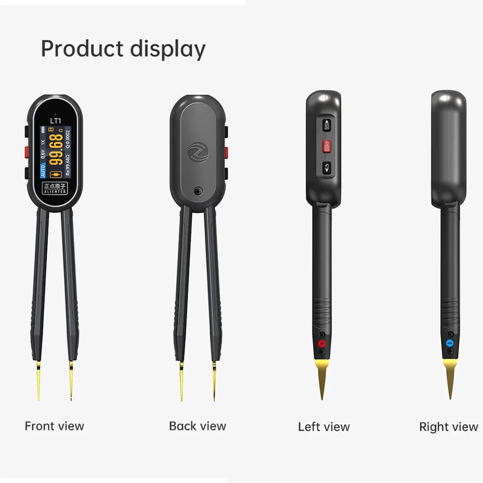 ALIENTEK LT1 Smart Bridge Multimeter | LCR SMD ESR Tester | Resistance Capacitance Inductance - Thumbnail 3