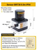 BRT38 0.5m IP54