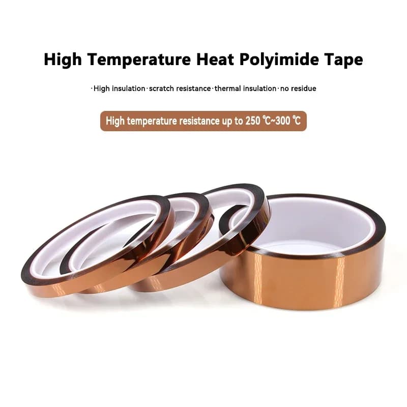 High Temp PTFE Tape | Electrical Insulation | 3D Printer Board Protection - Thumbnail 3