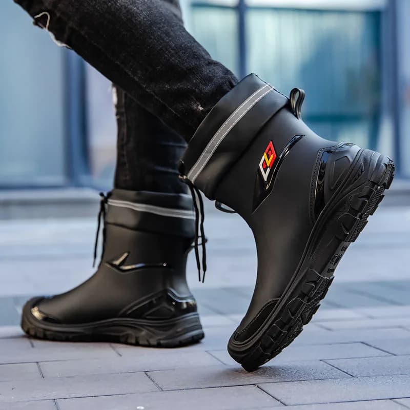 Wellington Safety Boots | Waterproof & Anti-Slip | All-Season Workwear - Thumbnail 2