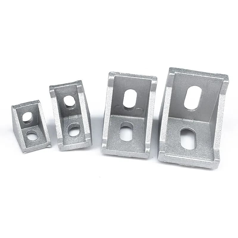 Angle Brackets | 90-Degree Corner Connector | For 2020 Extrusion - Thumbnail 2