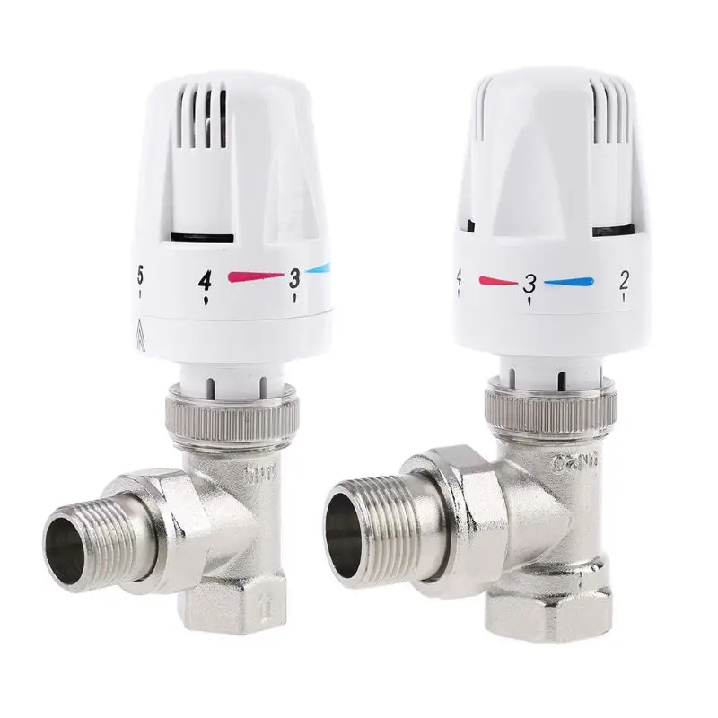 Thermostatic Radiator Valve | Angle Body DN15 | Floor Heating Control - Thumbnail 7