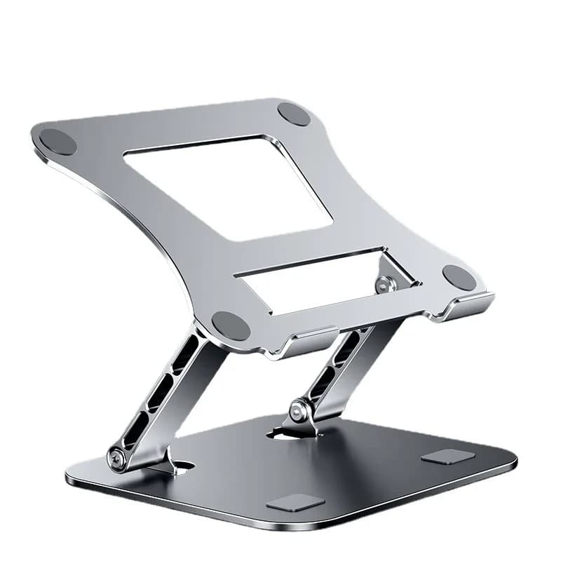 Adjustable Laptop Stand | Carbon Steel, Up to 17" | Portable, Foldable Cooling Holder