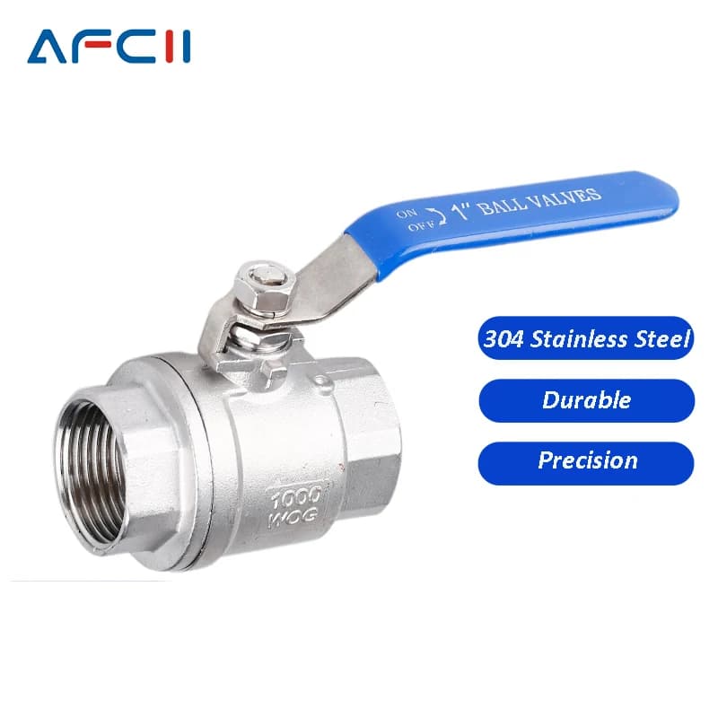 Stainless Steel Gate Valve | BSPT Full Port | 1/4" to 2" Female Thread - Thumbnail 3