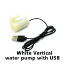 White Vertucal USB
