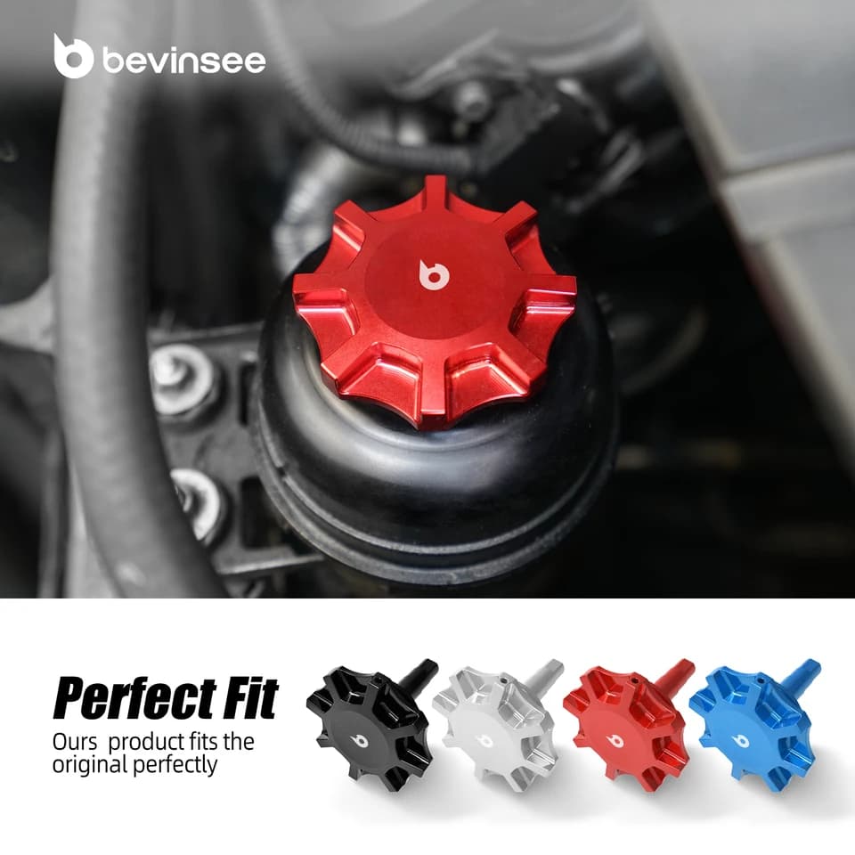Steering Pump Reservoir Cap | For BMW E46 E90 E60 X3 X5 | Replaces MINI - Thumbnail 6