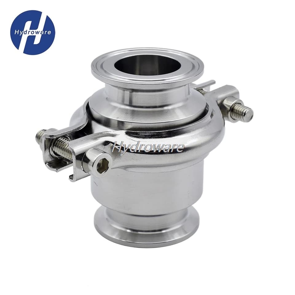 Sanitary Double Check Valve 19-102mm SUS304/316L | Vertical Non-Return | Brewery Grade - Thumbnail 3