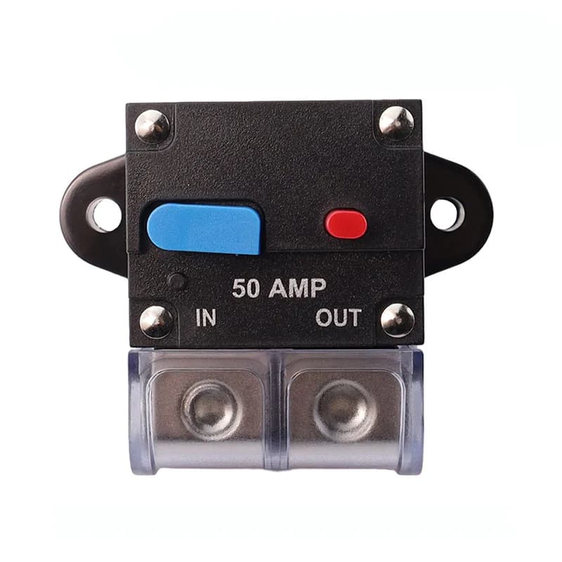 Miniature Circuit Breaker 50-300A | 12-48V Self-Recovery | Car Audio & Amp Protection - Thumbnail 2