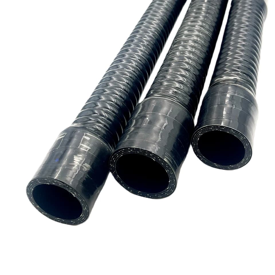 Black Silicone Flexible Washing Machine Hose | Universal Radiator/Air Intake | ID 16mm-75mm - Thumbnail 6