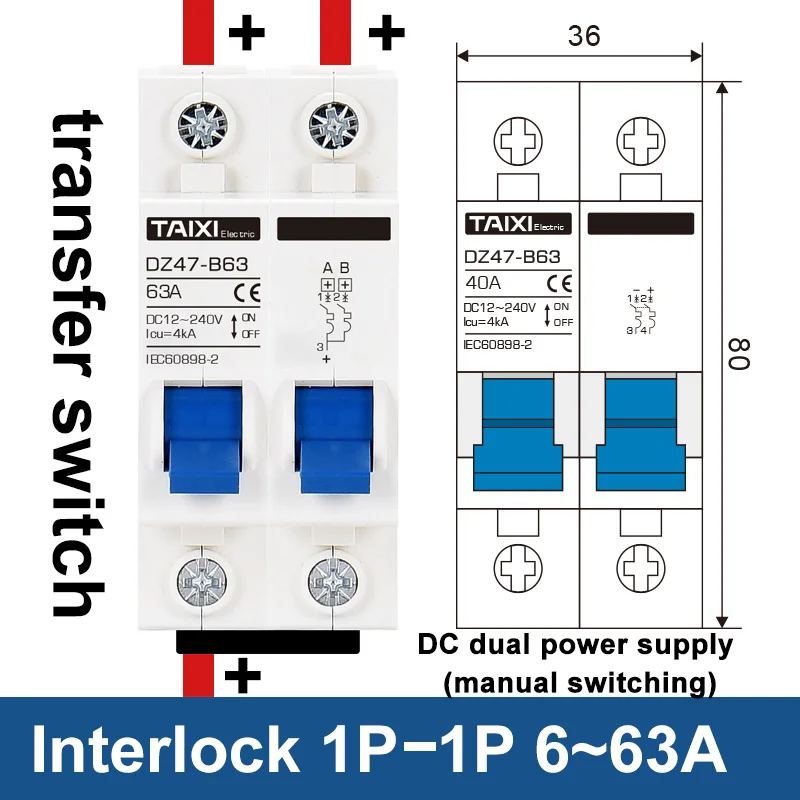 Circuit Breaker | 12V-72V DC Systems | Battery Isolator Switch - Thumbnail 6