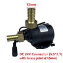 24V connection 12mm