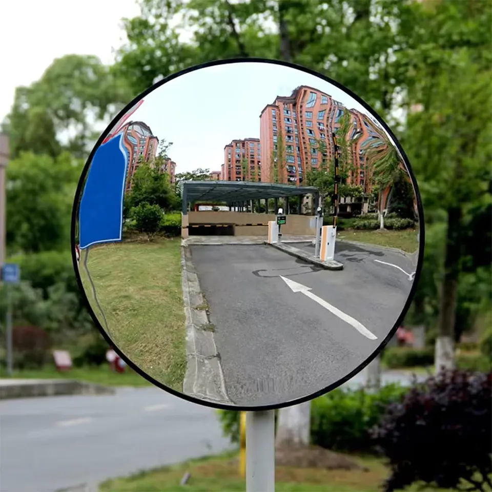 30cm Outdoor Safety Mirror | Weatherproof Acrylic | Driveway & Traffic Use - Thumbnail 2