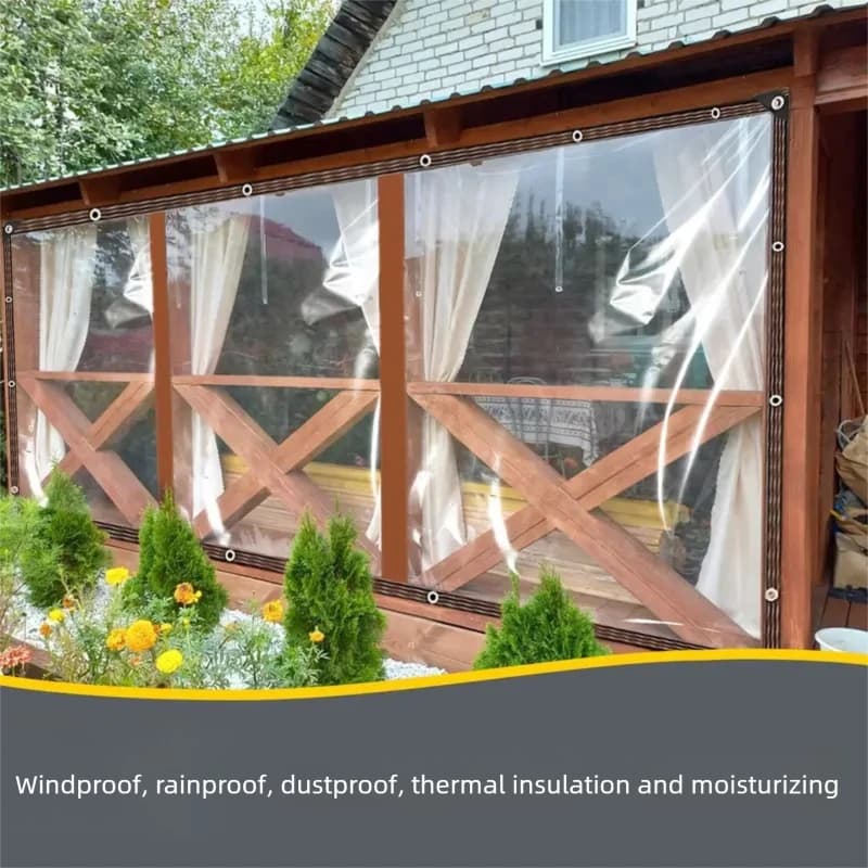 Tarpaulin Sheet | Reinforced Grommets | Windproof Greenhouse Cover - Thumbnail 6
