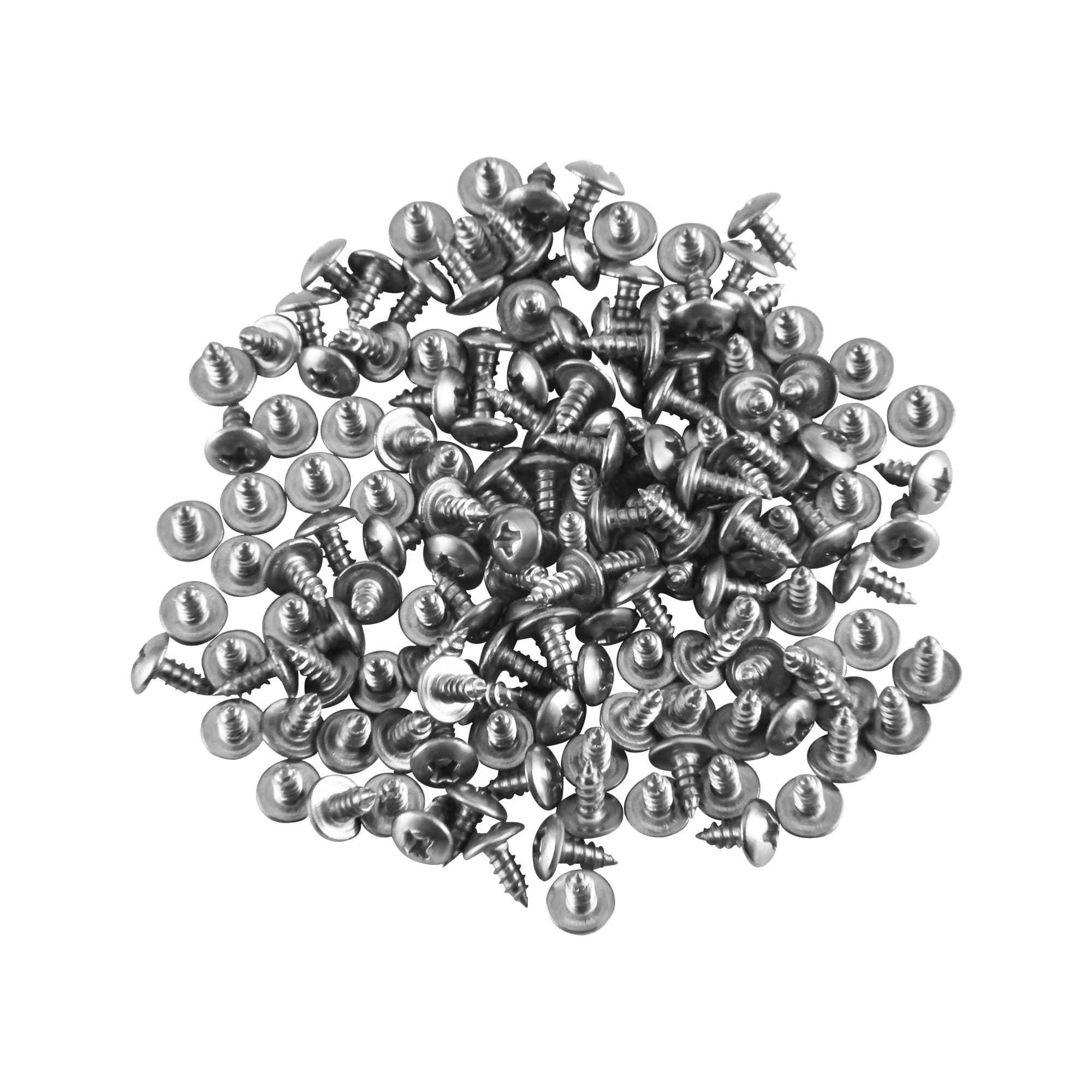 304 Stainless Wood Screws | Truss Head Phillips | 100/150pcs Bulk Pack - Image 1
