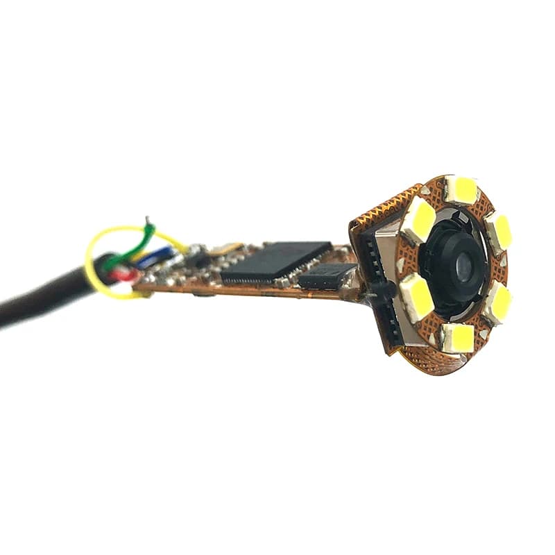 IMX298 16MP USB camera module with autofocus and LED light for industrial and medical equipment inspection