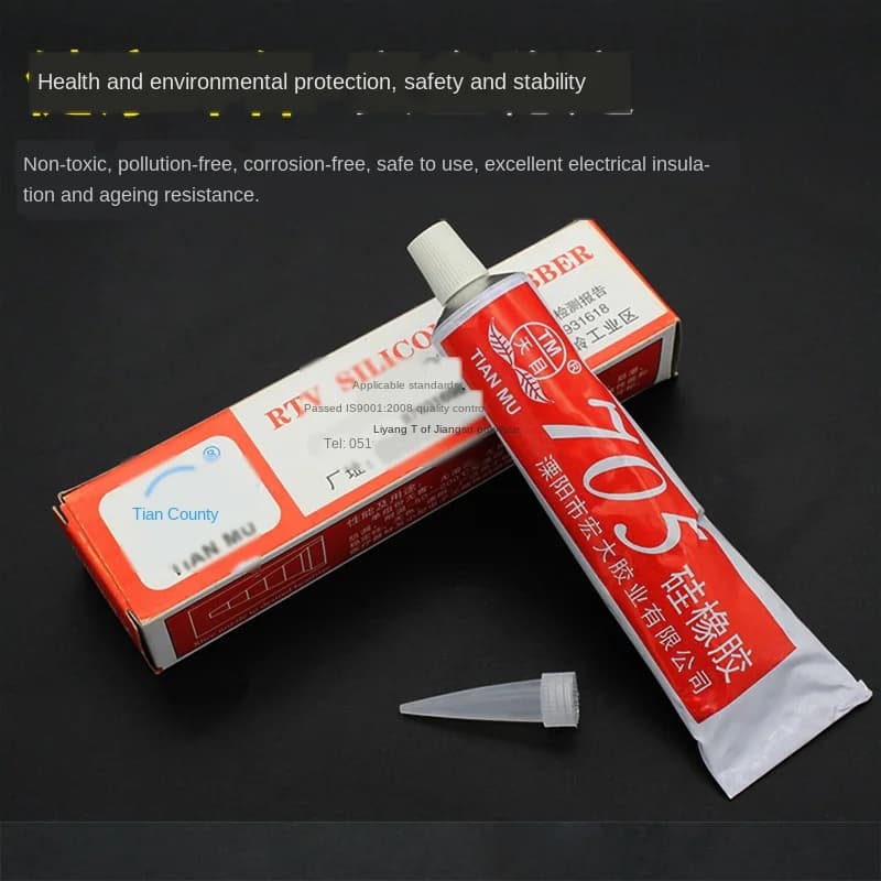 705 High Temp Intumescent Sealant | Clear Silicone Adhesive | Glass & Metal - Thumbnail 8