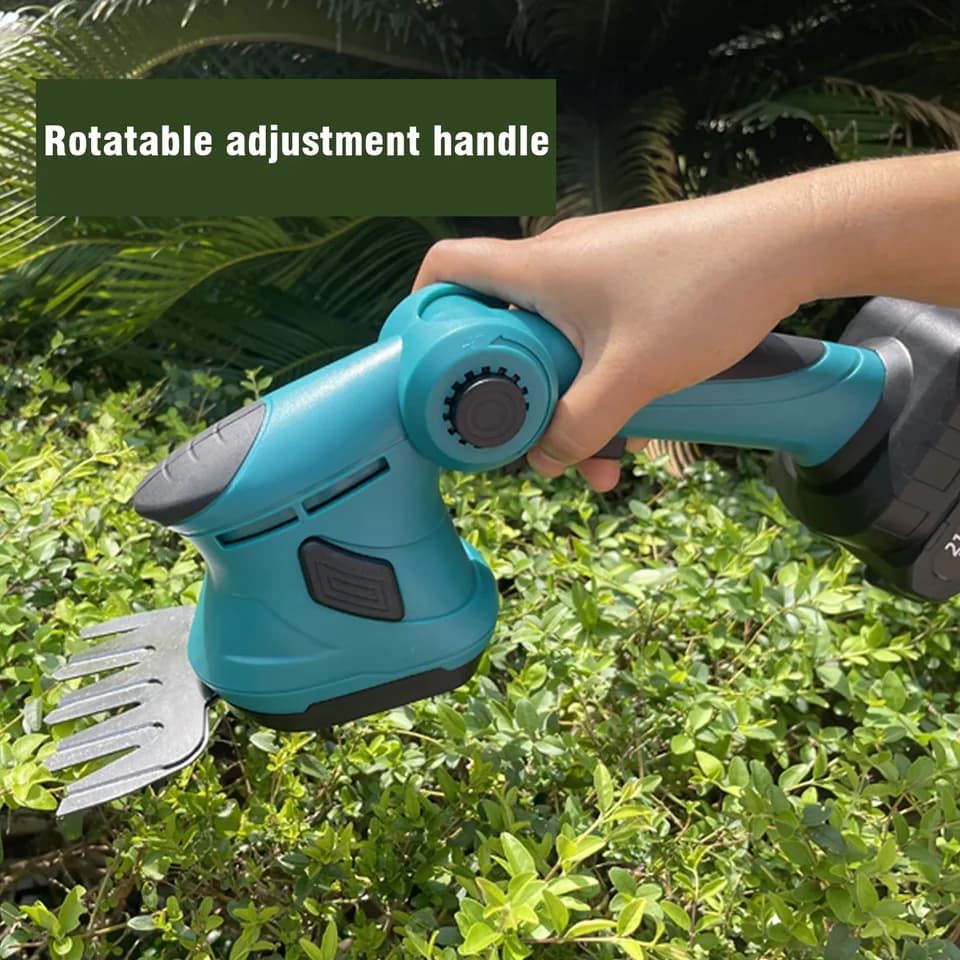 Cordless Hedge Trimmer | 18V Battery Compatible | Garden Shrub Pruning Tool - Thumbnail 5