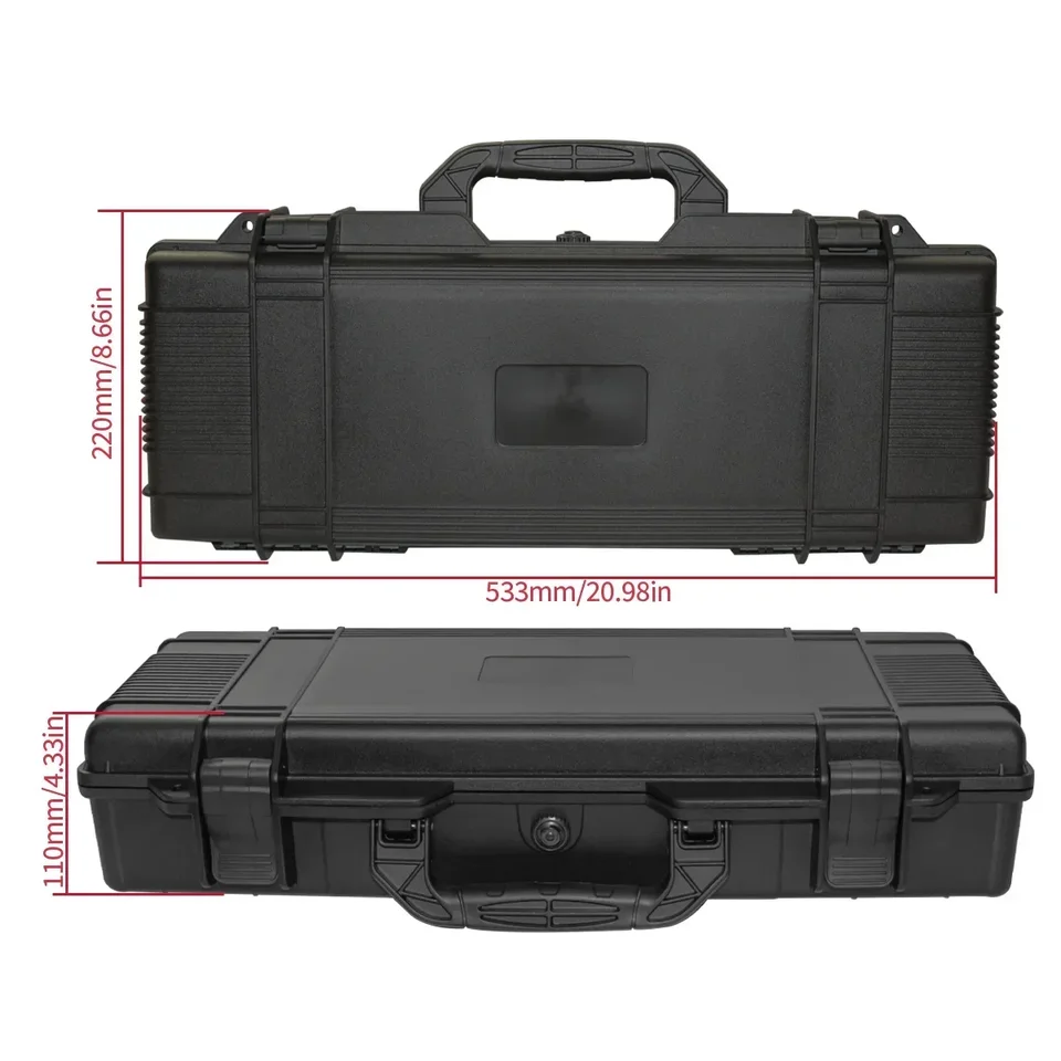 Shell Tool Box | Shockproof with Foam Insert | Outdoor & Workshop Organizer - Thumbnail 4