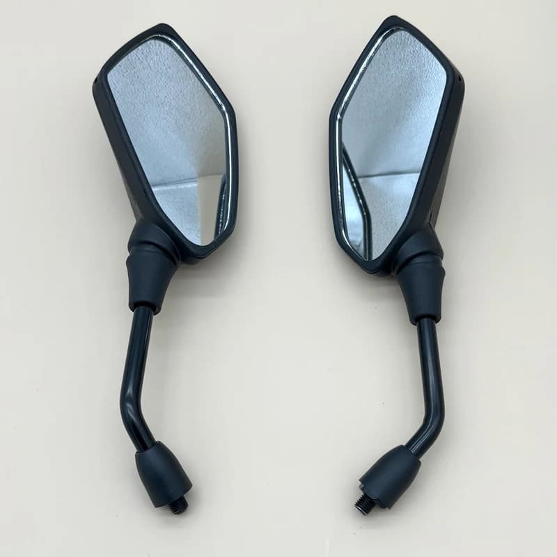 Universal Motorcycle Safety Back Mirror: two mirrors on a plain background.