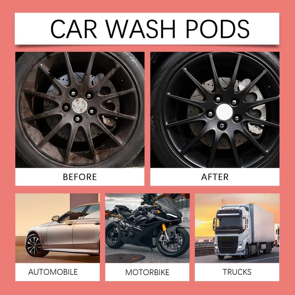 Brake Cleaner Spray | Alloy Wheel & Tyre Renovator | Long-Lasting Shine - Thumbnail 4