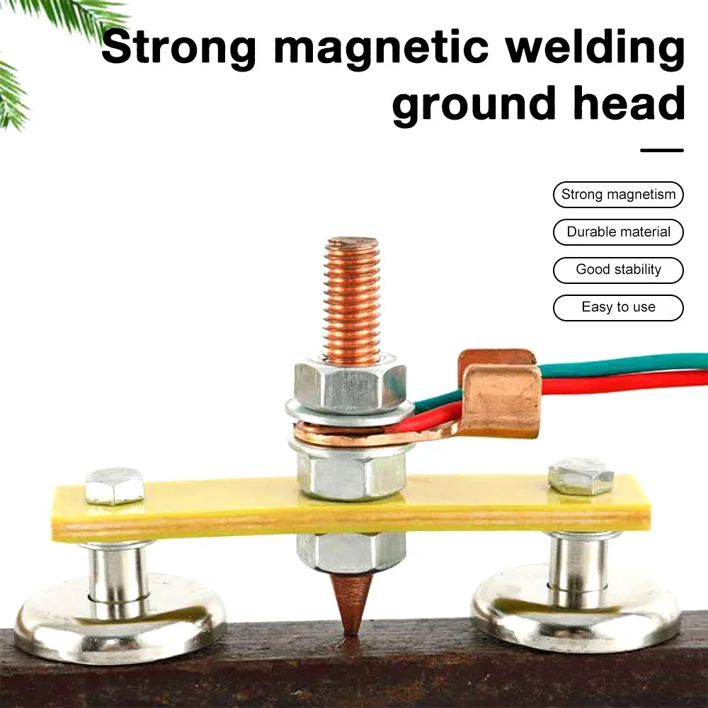 Magnetic Welding Head Clamp | Secure Position Holder | Strong Magnet Mount - Professional Grade Tool
