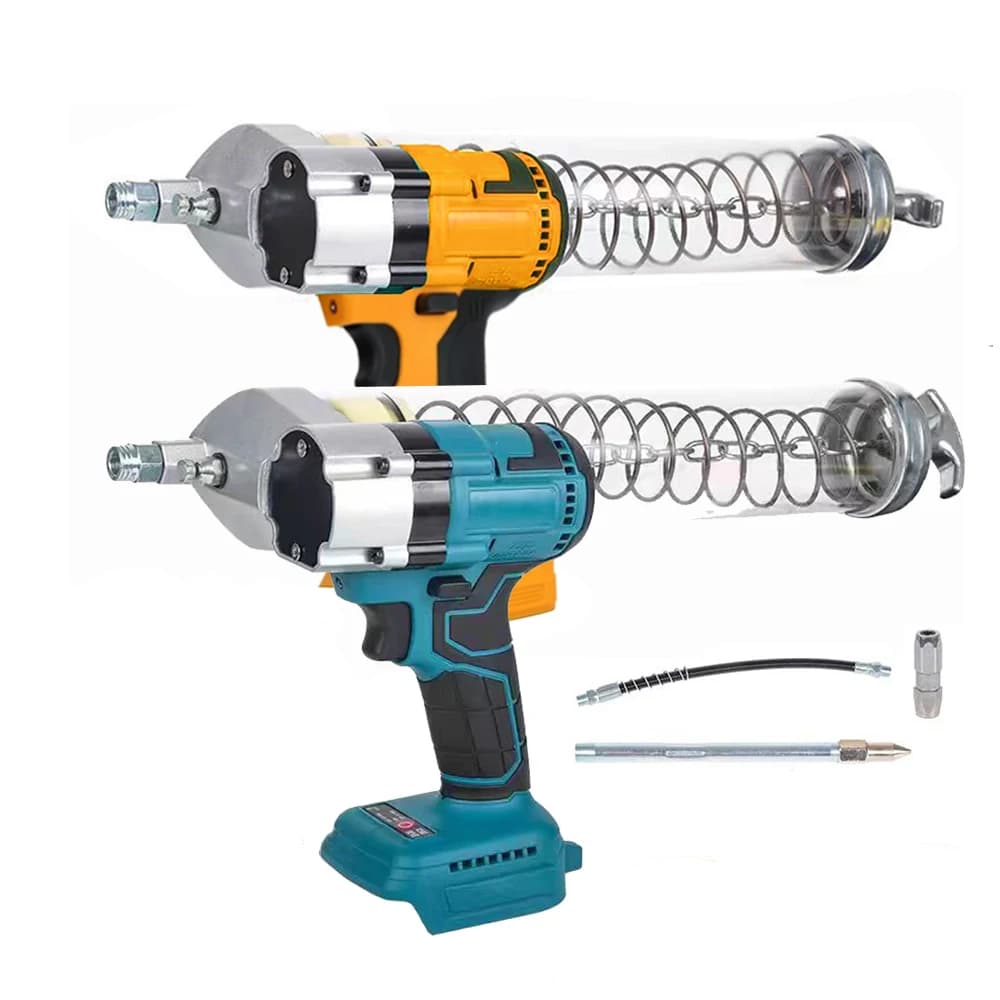 Makita 18V Brushless Grease Gun | High-Pressure Cordless Lubricator for Heavy-Duty Equipment - Thumbnail 6