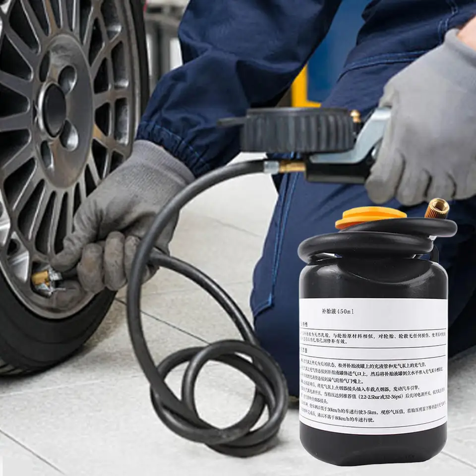 Tyre Sealant Jointing Compound 450ml | All-Weather Puncture Repair | Tractor & ATV - Thumbnail 2