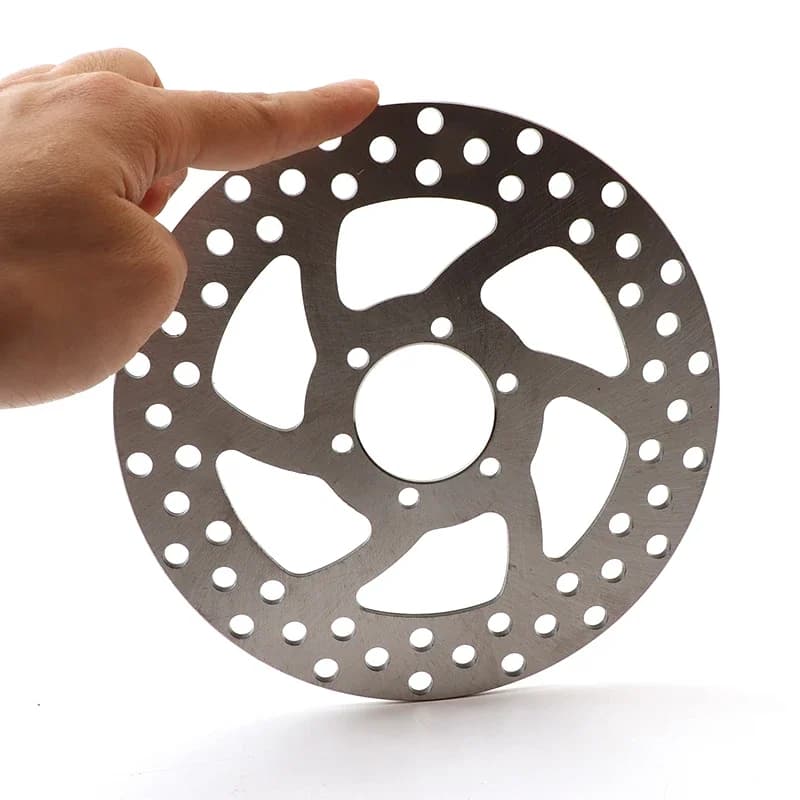 Pads and Rotors Kit for Scooters | 168mm 6-Hole Disc | Citycoco Harley - Thumbnail 4