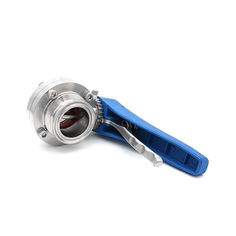 3/4" Lockshield Valve | SS304 Tri-Clamp Butterfly | Flow Control for Brewing - Thumbnail 4