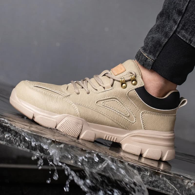 Men's Steel Toe Safety Shoes | Anti-Puncture Work Boots | Indestructible Tactical Footwear - Thumbnail 6