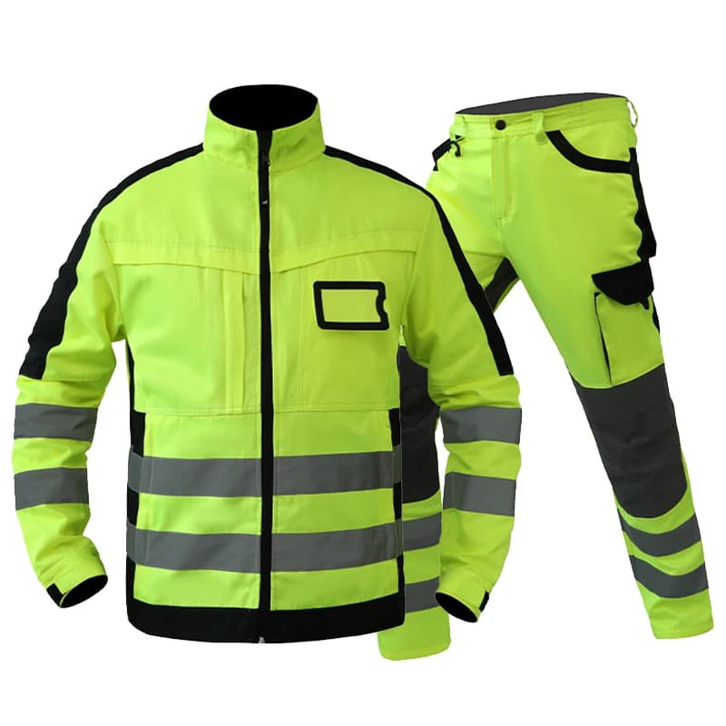 Hi Vis Jacket & Trousers Set | Reflective Workwear | Electrician Safety - Thumbnail 6