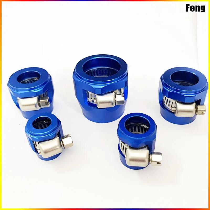 AN4-AN12 Jubilee Clips | Red Aluminium Hose Clamps | Fuel & Water Pipe Fittings - Thumbnail 2