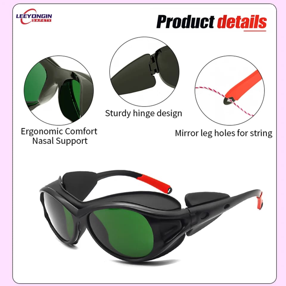 Laser Safety Glasses | Multi-Range 532 1064nm Eye Protection | Engraver Workshop - Thumbnail 2