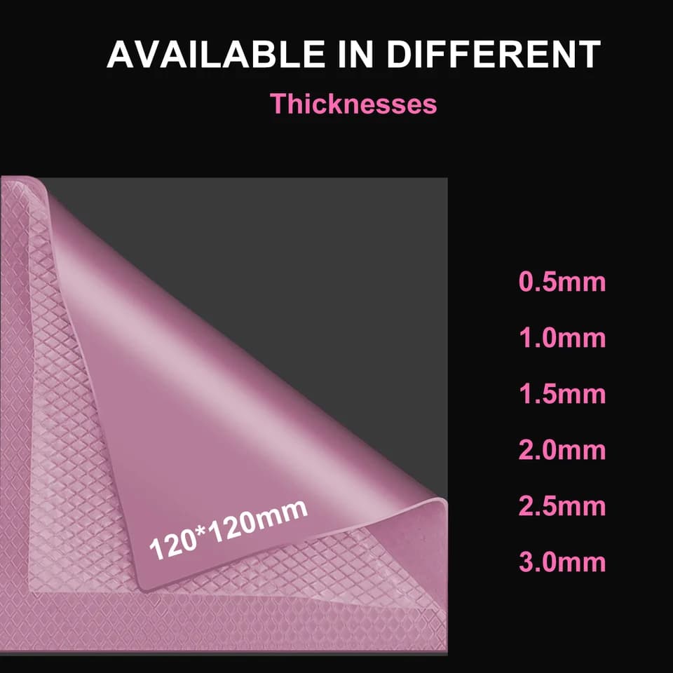 Maxtor Thermal Base Layer 16.8W/mk | CPU/GPU Heat Dissipation Pad | Motherboard Cooling - Thumbnail 7