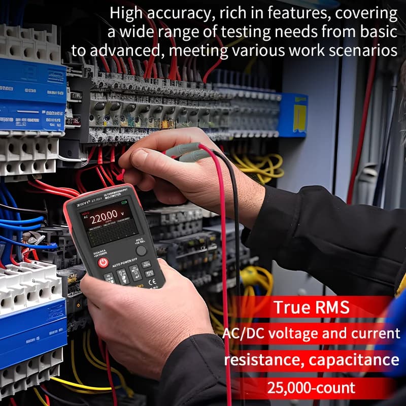 ZOYI R01 Thermal Camera & Multimeter | 2-in-1 Infrared & Electrical Tester - Thumbnail 4