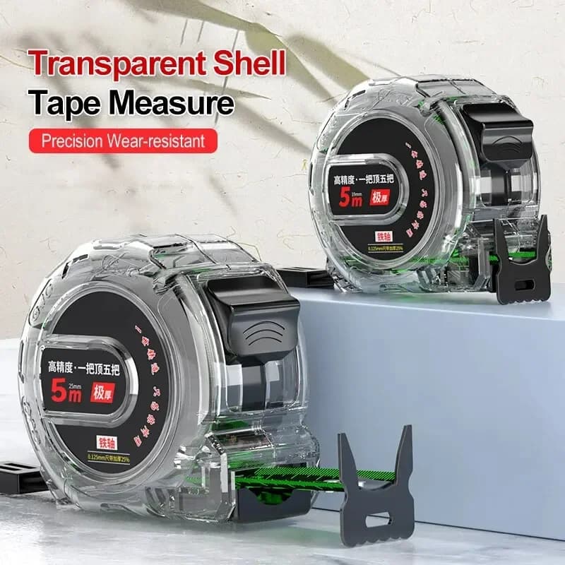 5m Tape Measure | Precision & Durability | Clear Hand Tool - Thumbnail 2